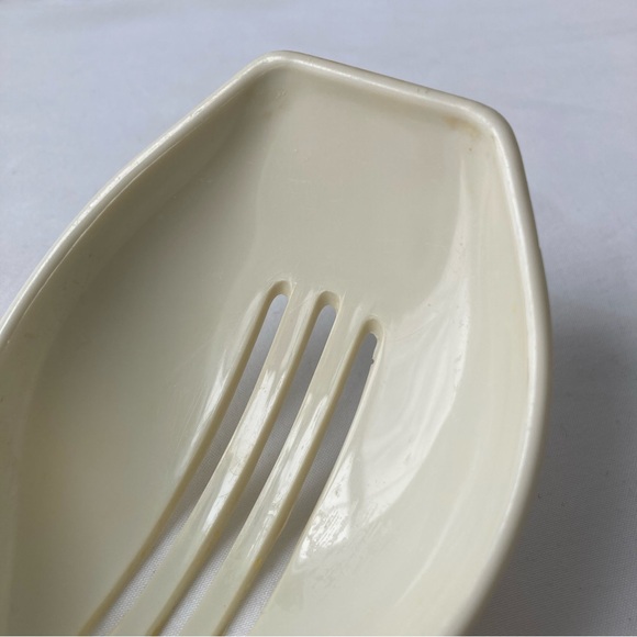 Vintage 90s Pillsbury Doughboy White Plastic Serving Utensil Slotted Spoon 11” - Picture 7 of 7